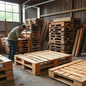 تاریخچه پالت چوبی